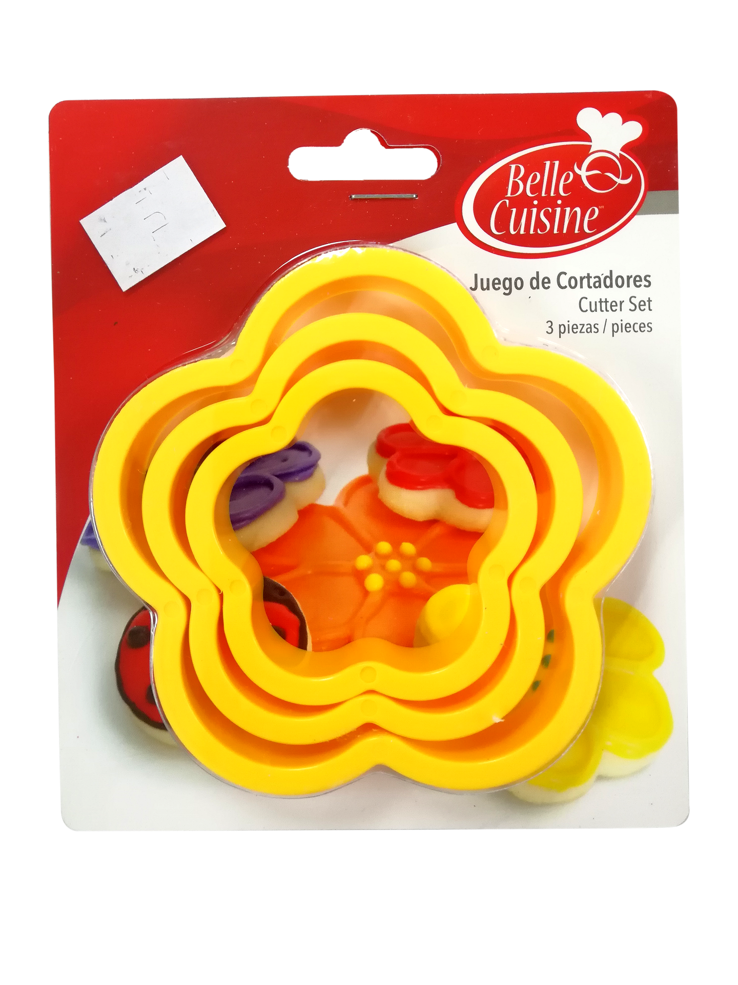 CORTADOR PLASTICO GALLETAS FLOR PLASTICO ALEGRIA