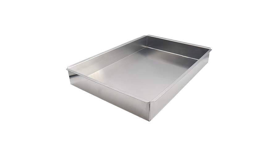 MOLDE RECTANGULAR 1/2 PLANCHA CAL 18 CM ALTO 6 CM ACSA ZC53