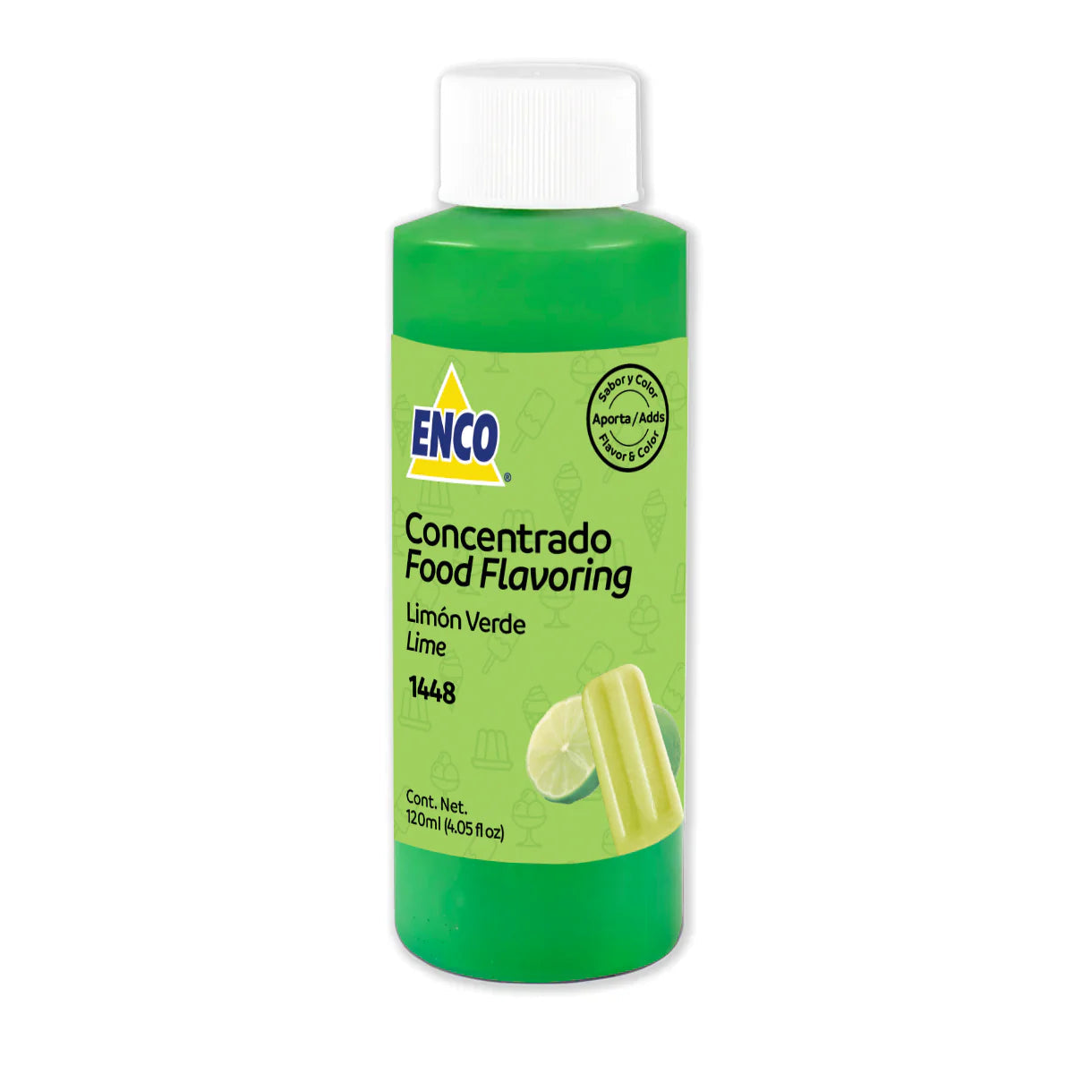 CONCENTRADO LIMON VERDE 120 ML ENCO