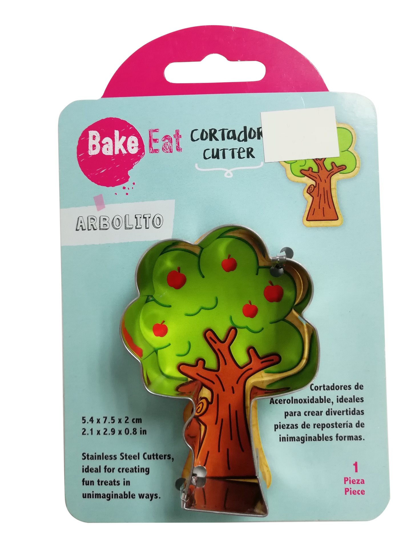 CORTADOR GALLETAS ACERO INOXIDABLE ÁRBOL