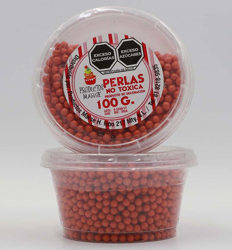 PERLA MATE MEDIANA COBRE 100 GR MARSE PM028