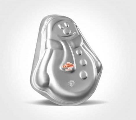 MOLDE MUÑECO DE NIEVEALUMINIO 102239 ODISEA