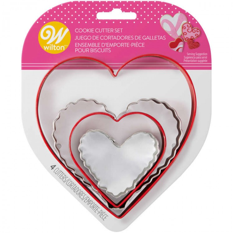 CORTADOR GALLETAS METALICO CORAZÓN WILTON