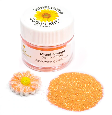DIAMANTINA MIAMI ORANGE SUNFLOWER