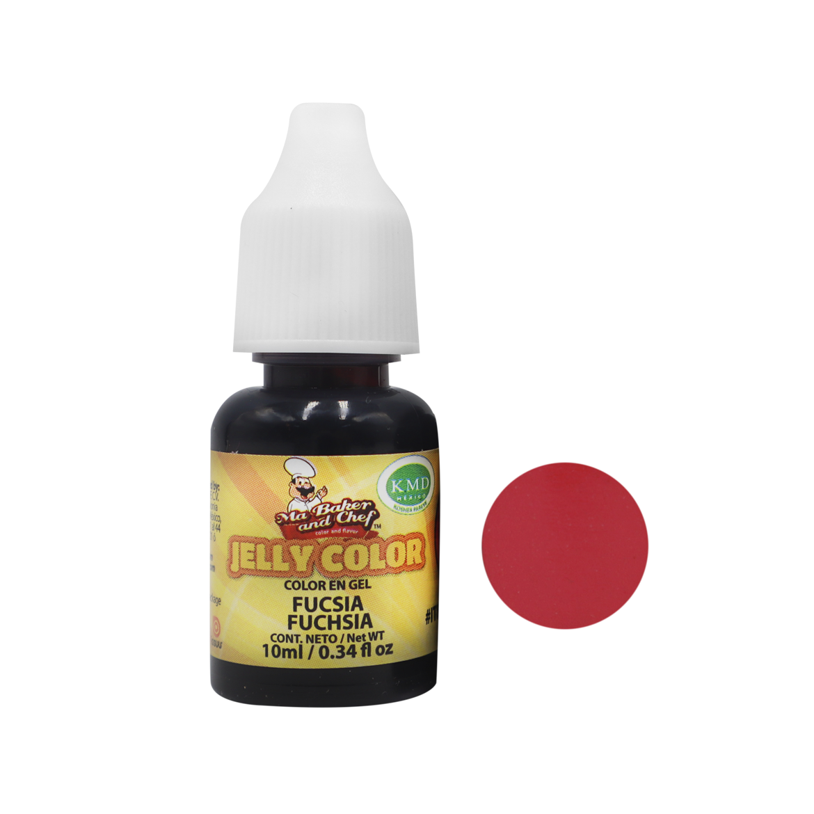 COLOR GEL FIUCHA 10 ML MA BAKER