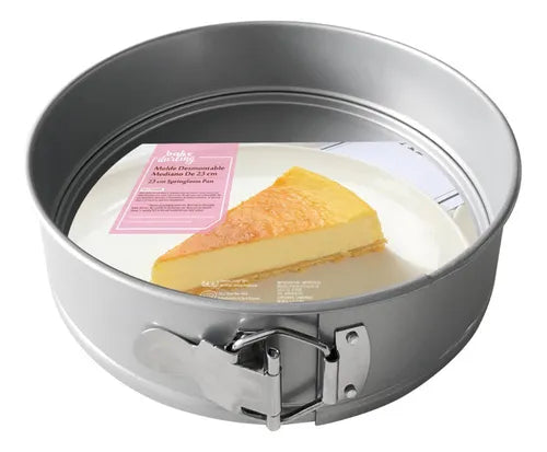 MOLDE DESMONTABLE ACERO ANTIADHERENTE 23 CM
