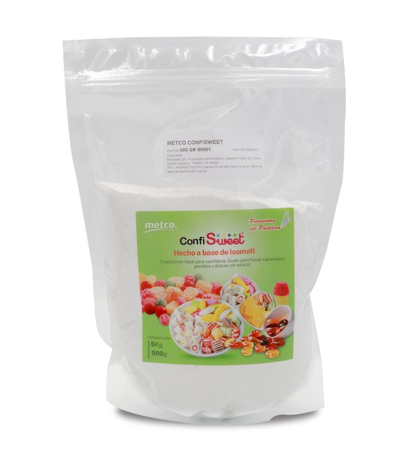 CONFISWEET ENDULZANTE SIN AZUCAR BOLSA 500 GR METCO