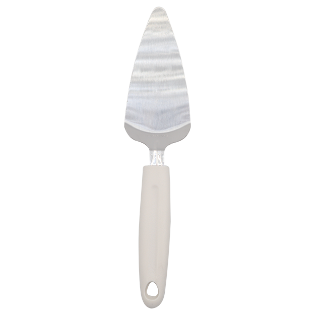 PALA ACERO INOXIDABLE MANGO BLANCO 24 CM ALEGRIA TOL001024