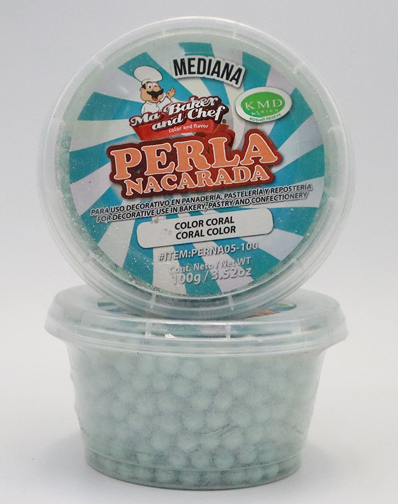 PERLA NACARADA MEDIANA CORAL MA BAKER