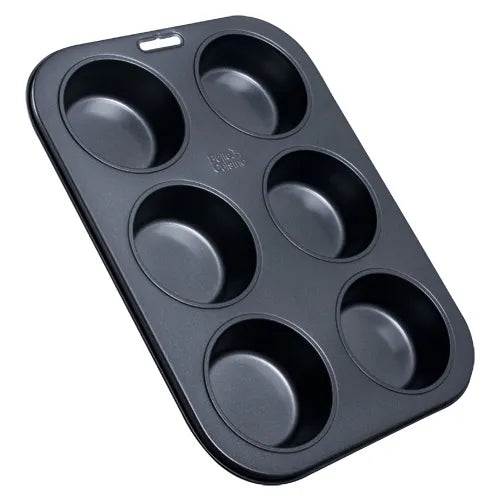 MOLDE MUFFIN JUMBO ANTIADHERENTE 6 CAVIDADES ALEGRIA