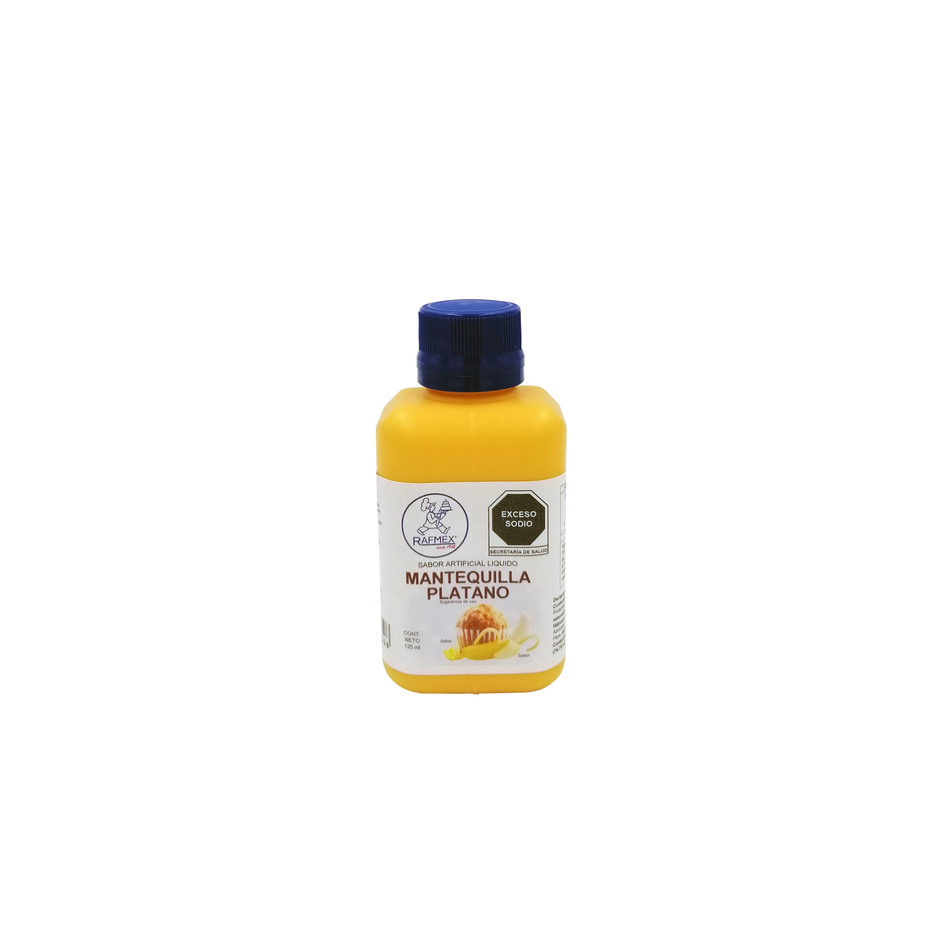 ESENCIA MANTEQUILLA PLATANO FRASCO 125ML 71232 RAFMEX