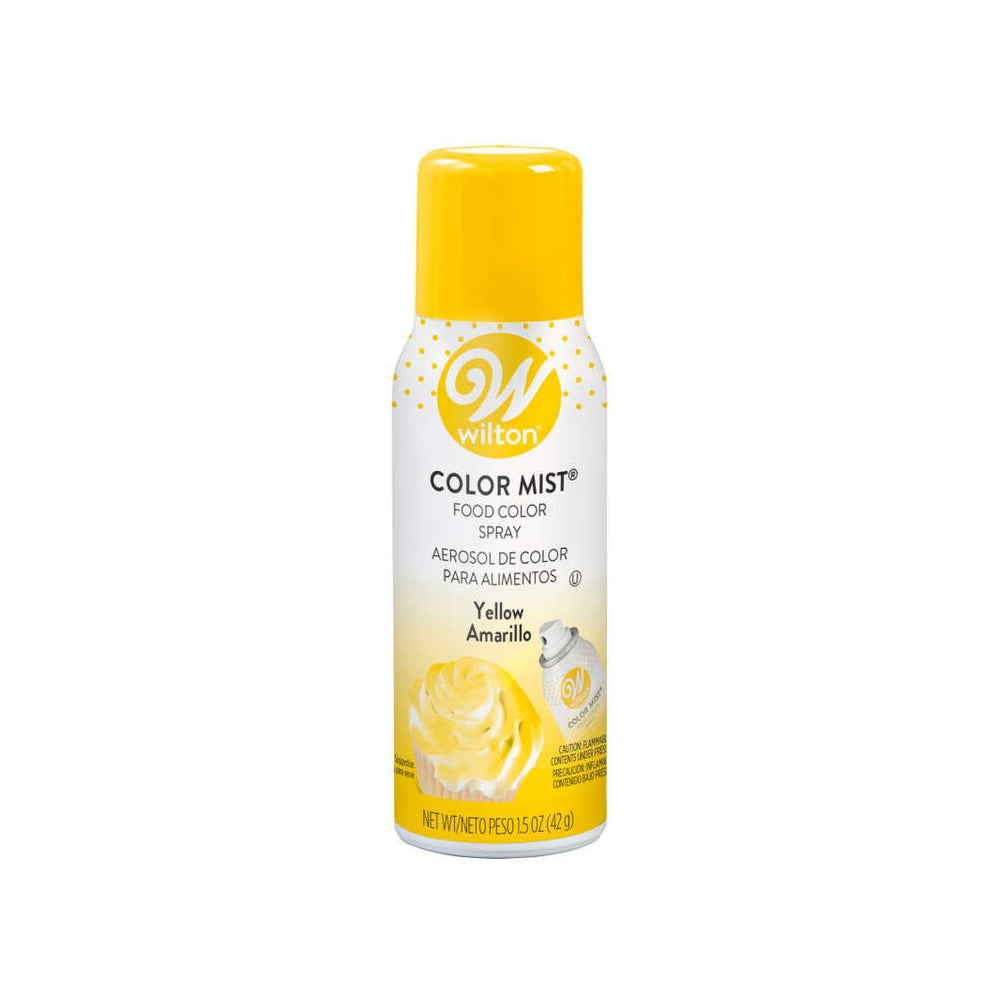 COLOR AMARILLO SPRAY 42 GRAMOS WILTON