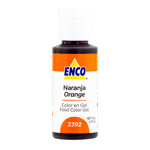 Color en Gel - Enco - 40g - Naranja