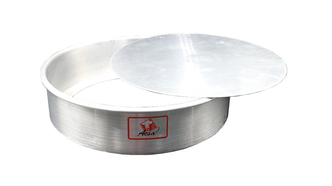 MOLDE REDONDO DESMONTABLE ALUMINIO ALTO 7.5 X 20 CM CAL 16