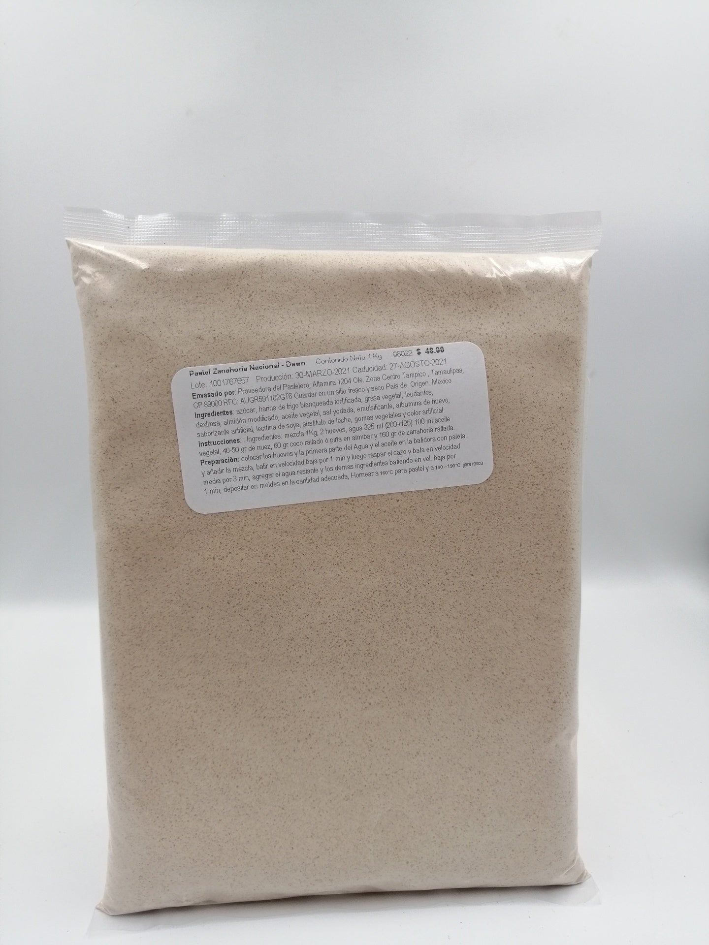 HARINA PREPARADA ZANAHORIA 1 KG DAWN