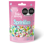 SPRINKLES MIX NUBES COLORES 80 GR BAKE DARLING