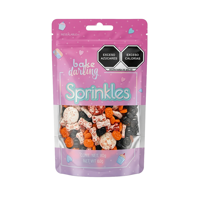 SPRINKLES OJOS Y HUESOS 80 GR BAKE DARLING 702-1221