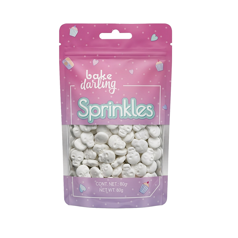 SPRINKLES CALAVERAS BLANCAS 80 GR BAKE DARLING 702-1224