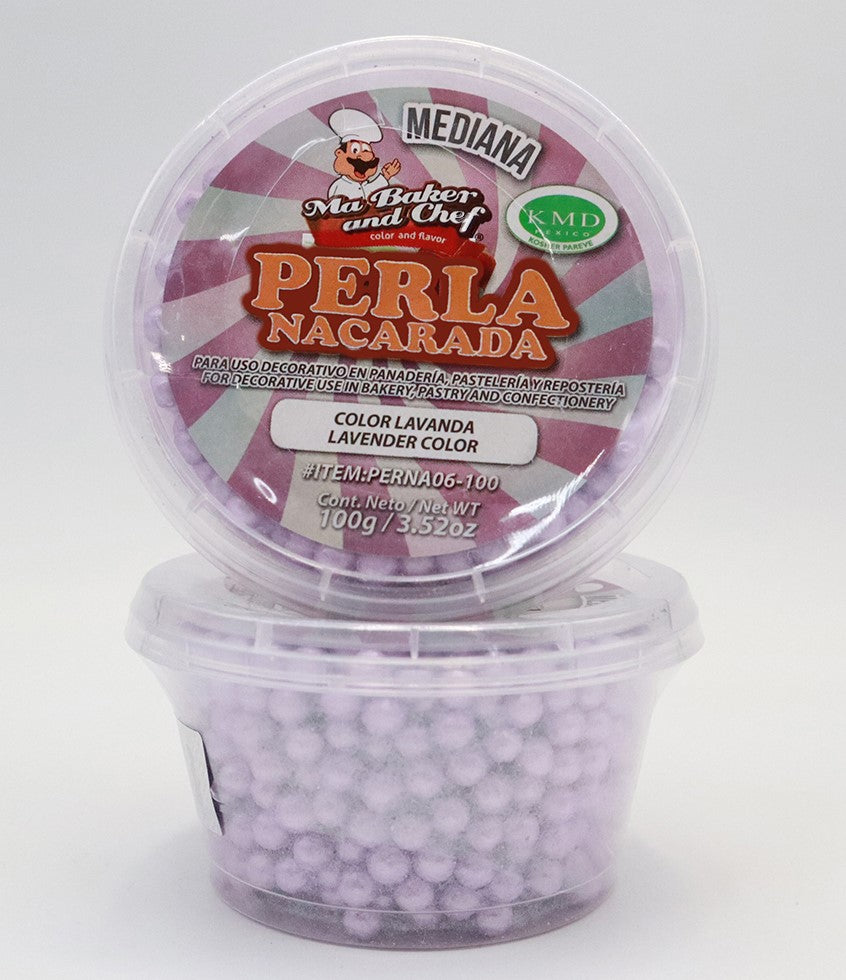 PERLA NACARADA MEDIANA LAVANDA MA BAKER