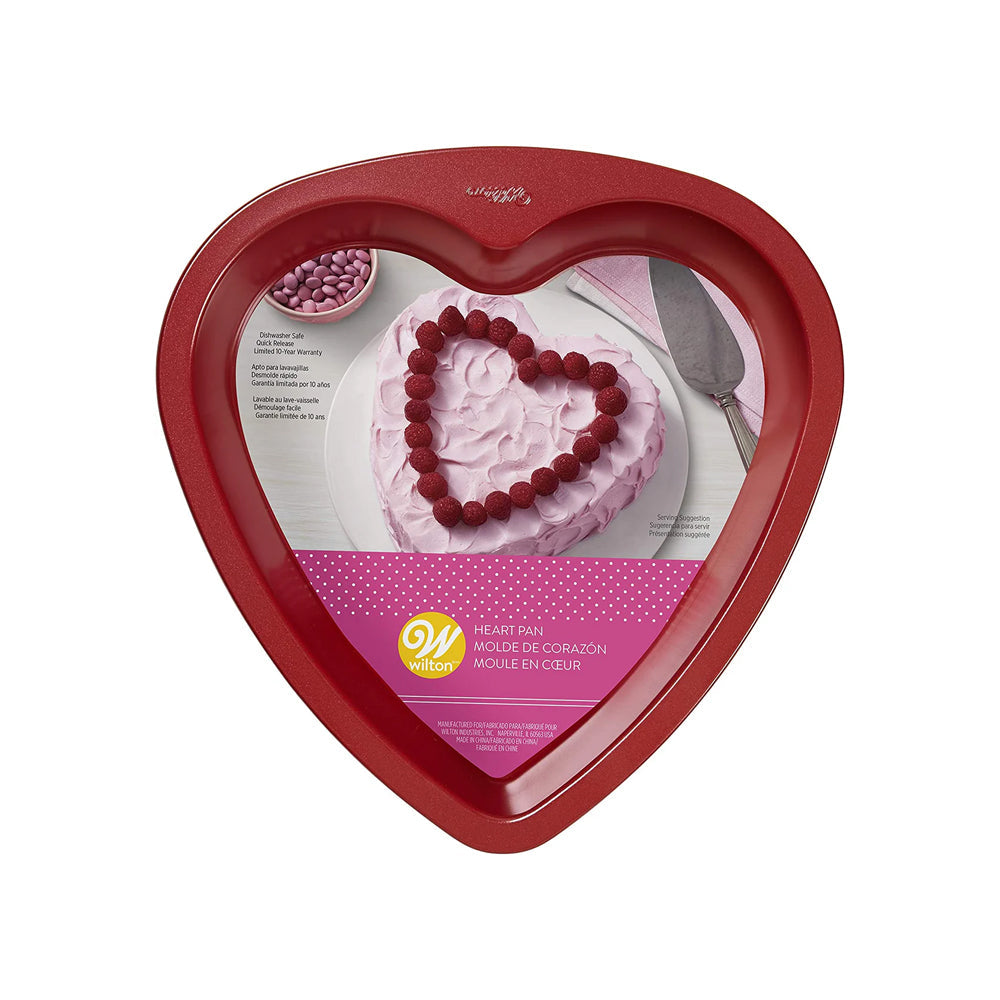 MOLDE CORAZÓN ACERO INOXIDABLE RELLENO WILTON