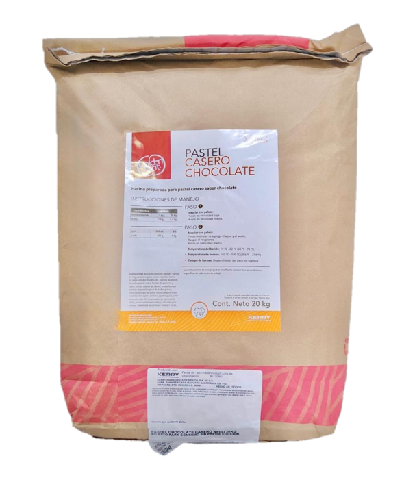 HARINA PREPARADA CASERO CHOCOLATE 20 KG KERRY