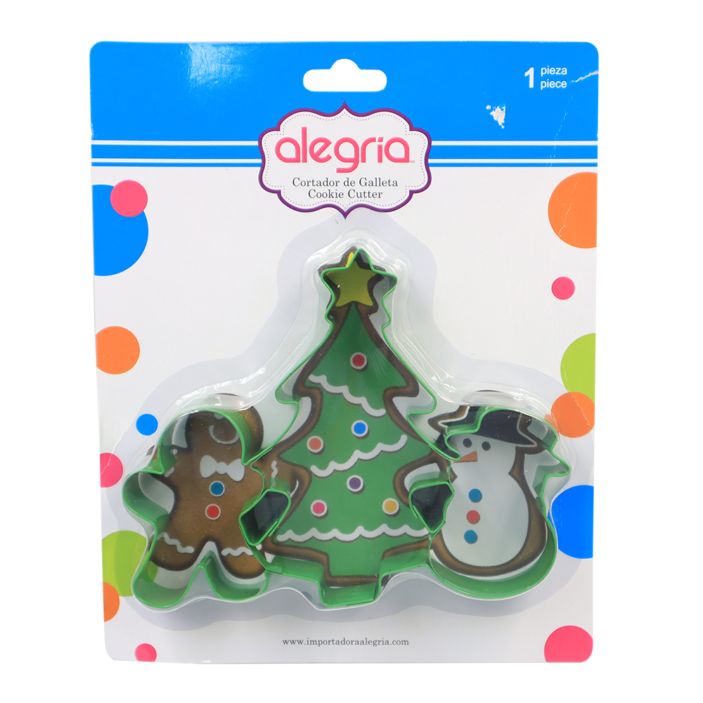 CORTADOR GALLETAS ACERO INOXIDABLE JENGIBRE ALEGRIA