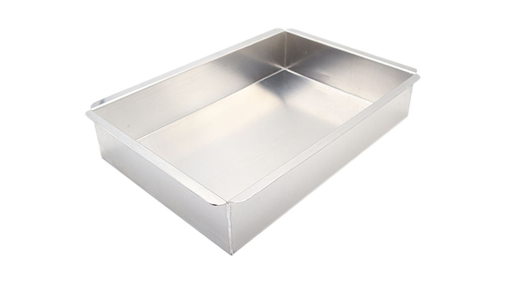 MOLDE RECTANGULAR ACERO INOXIDABLE 6 X40X50CM CAL 18 ACSA