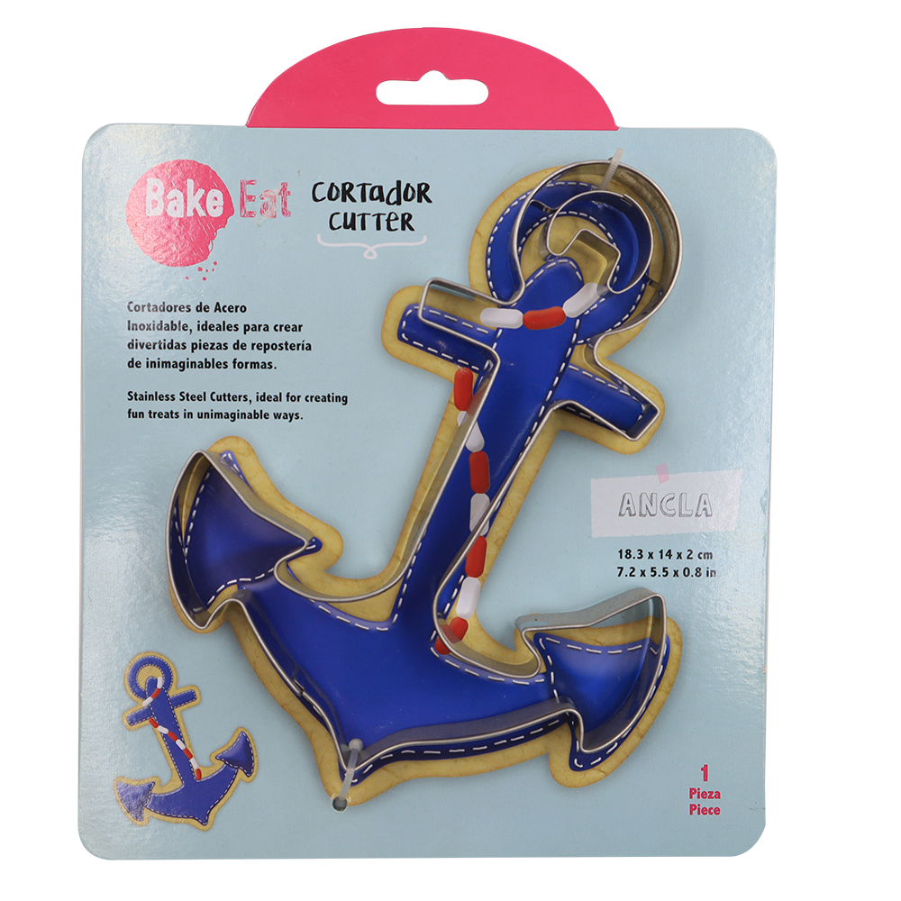 CORTADOR GALLETAS ACERO INOXIDABLE ANCLA