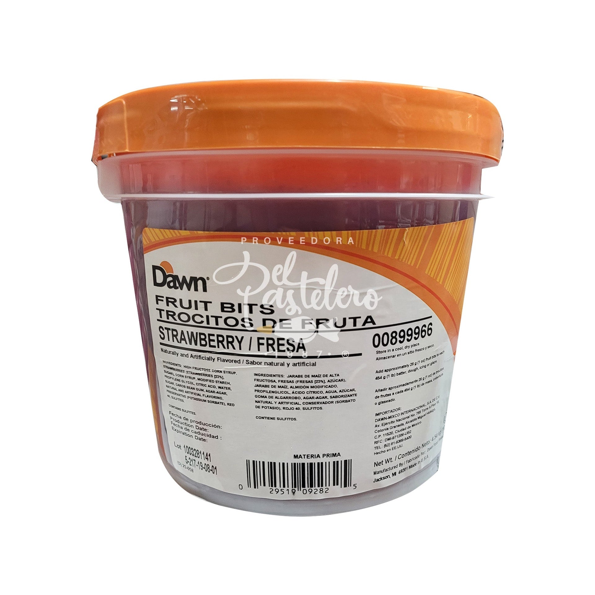 CONCENTRADO DE FRESA CUBETA 4.54 KG DAWN
