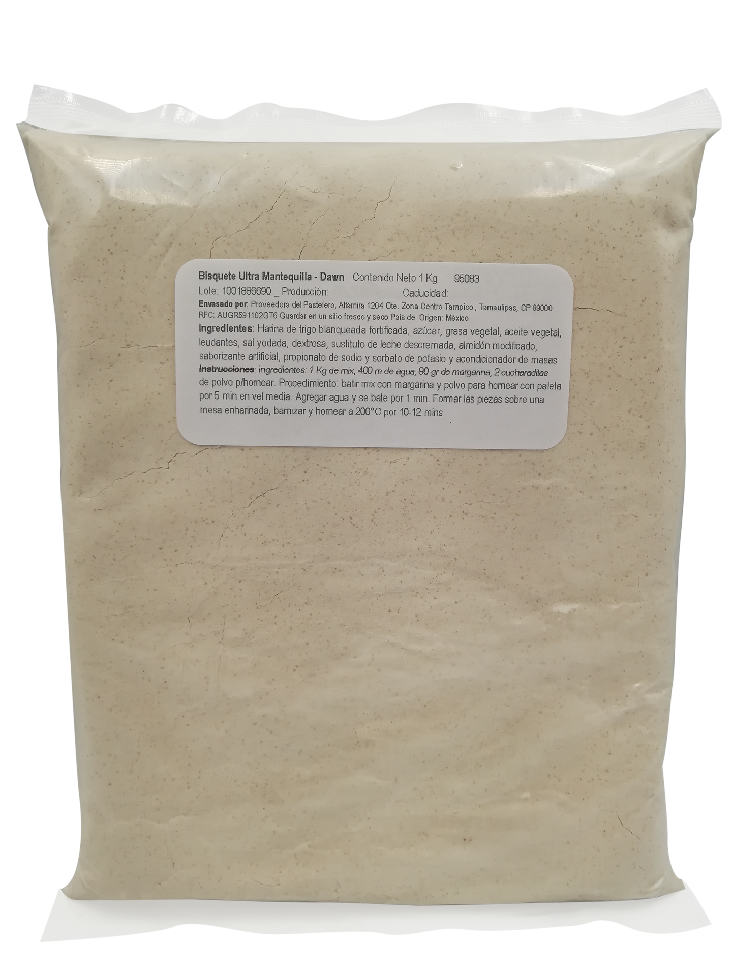 HARINA PREPARADA BISQUETE ULTRA MANTEQUILLA 1 KG DAWN