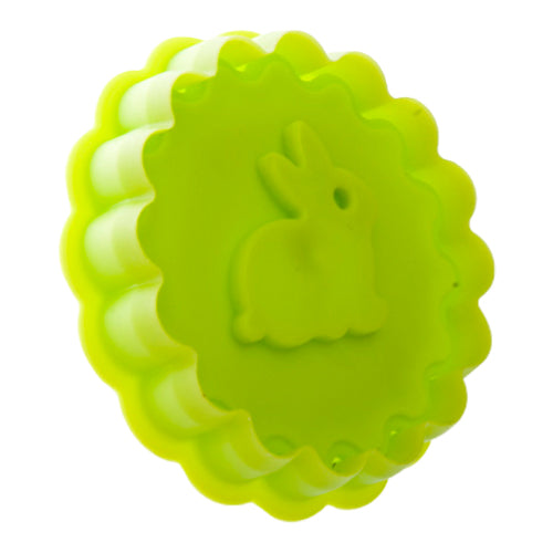 CORTADOR EYECTOR PLASTICO FONDANT FLOR CONEJO ALEGRIA