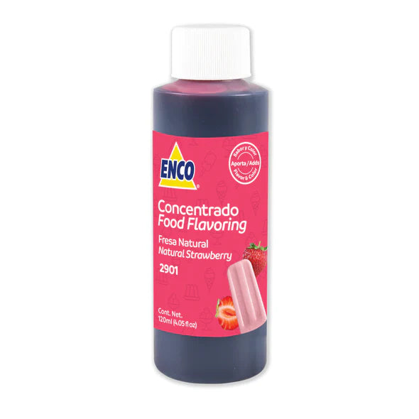 CONCENTRADO FRESA NATURAL 120 ML ENCO