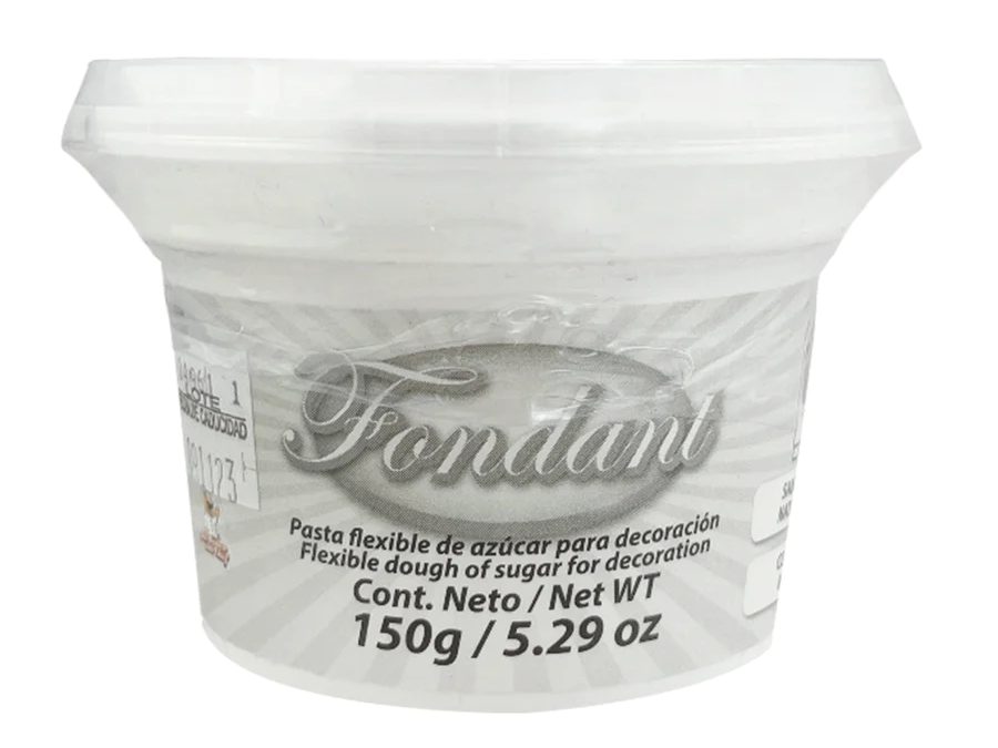 FONDANT BLANCO SABOR NATURAL 150 GR MA BAKER