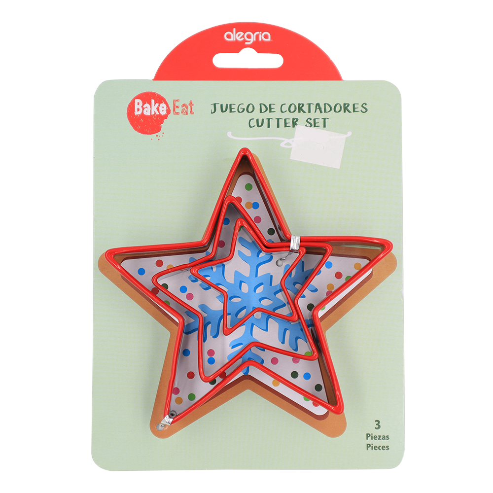 CORTADOR GALLETAS ACERO INOXIDABLE ESTRELLA