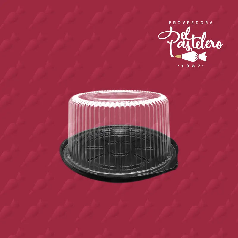 DOMO PASTEL REDONDO 20 CM CAJA C-100 INIX P-20AN