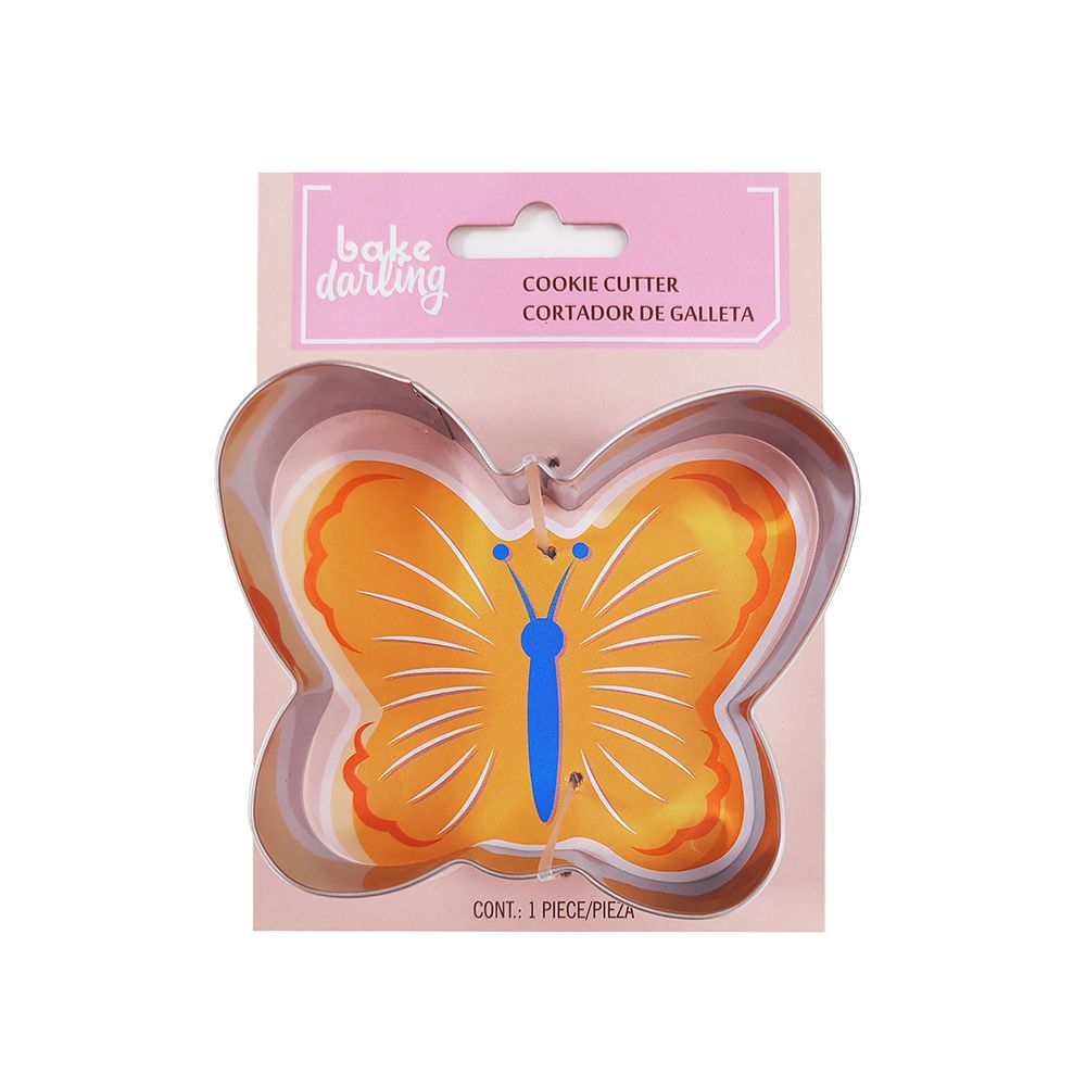 CORTADOR GALLETAS METALICO MARIPOSA BAKE DARLING
