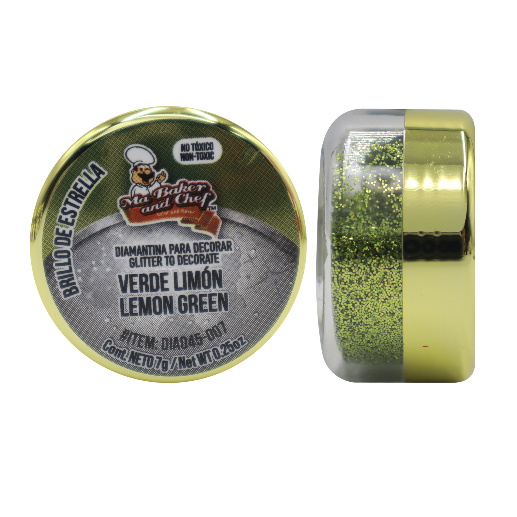 DIAMANTINA VERDE LIMON 7 GR MA BAKER