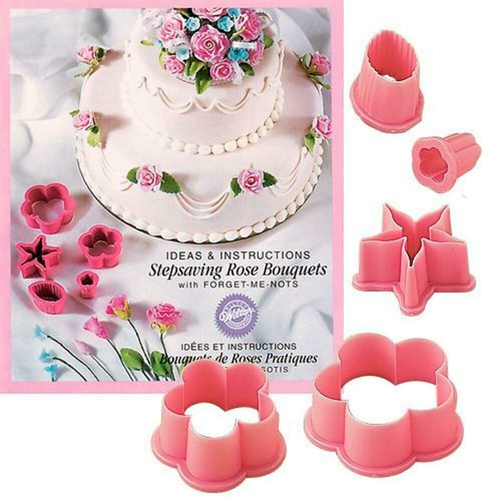 JUEGO CORTADORES PLASTICO PASTA DE GOMA WILTON