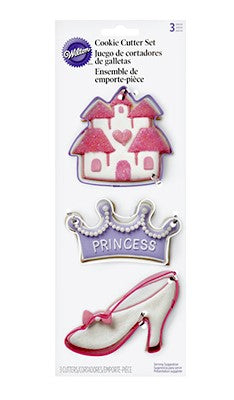 CORTADOR GALLETAS METALICO PRINCESAS WILTON