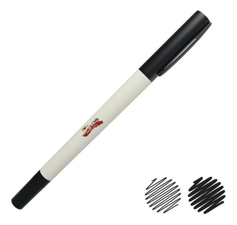 PLUMON NEGRO DOBLE PUNTA MA BAKER