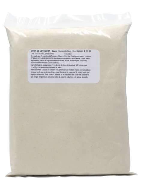 HARINA PREPARADA DONA LEVADURA 1 KG DAWN