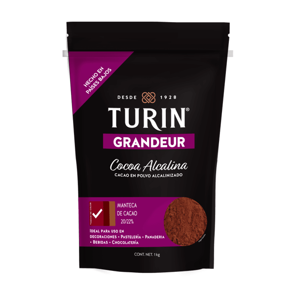 COCOA ALCALINA GRANDEUR EN POLVO BOLSA 1 KG TURIN