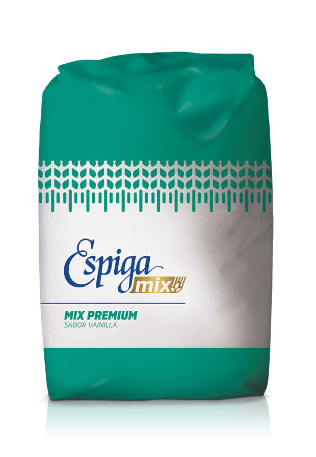 HARINA PREPARADA MIX PREMIUM VAINILLA BULTO 20 KG ESPIGA