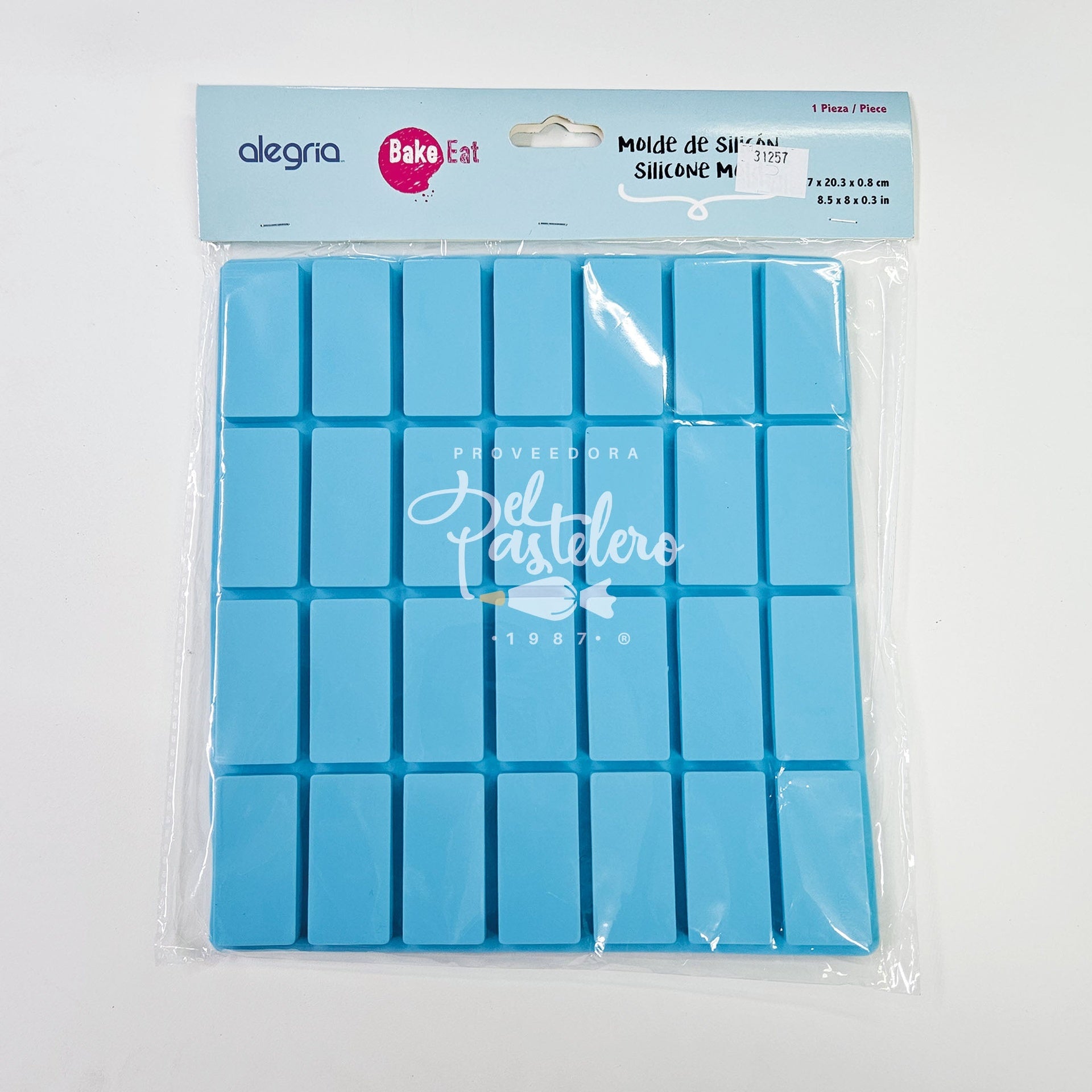 MOLDE SILICÓN DOMINO 28 CAV 22 X 20 CM ALEGRIA SIL001212