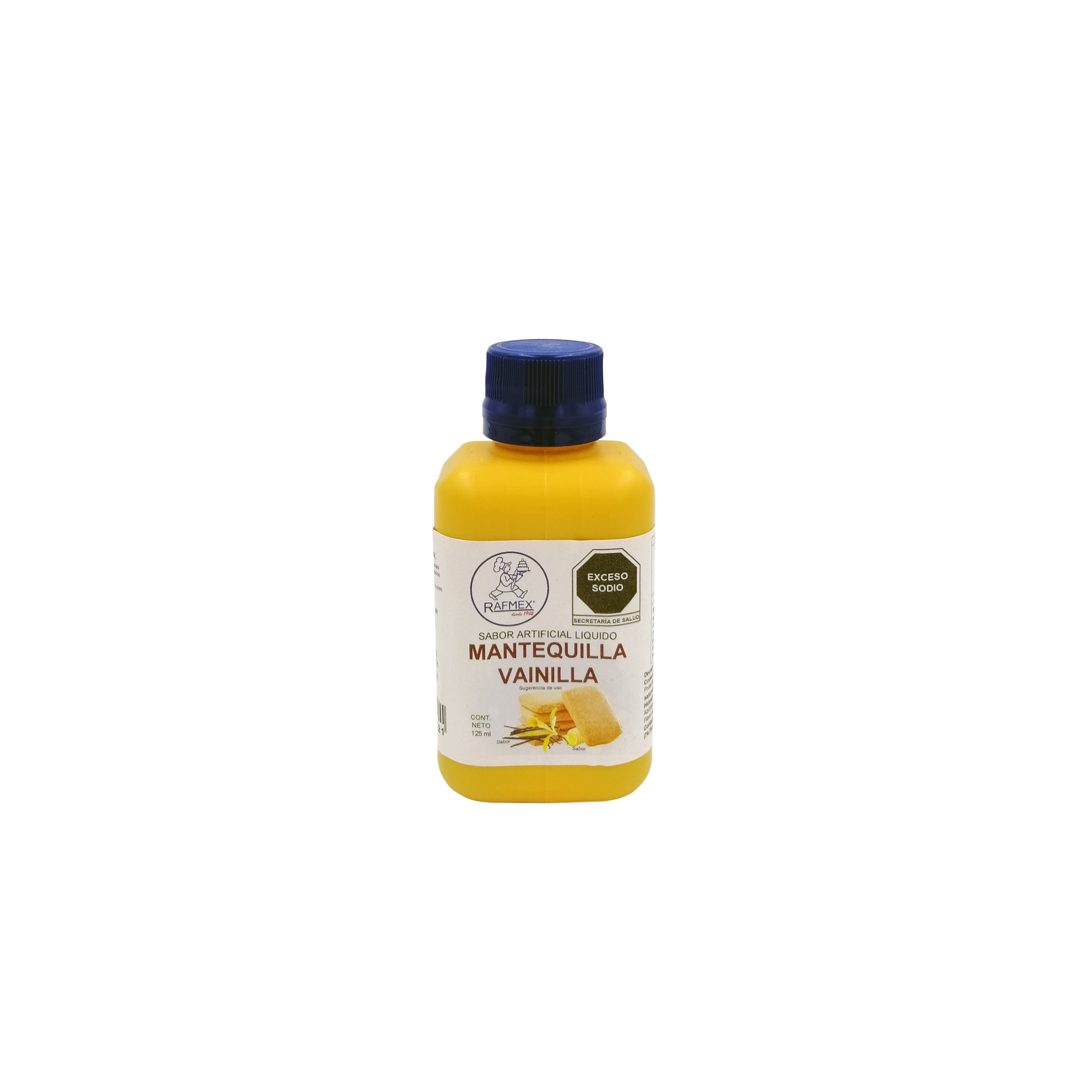 ESENCIA MANTEQUILLA VAINILLA FRASCO 125 ML 71132 RAFMEX