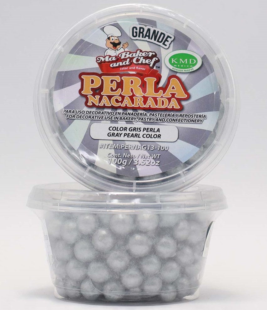 PERLA NACARADA GRANDE GRIS PERLA MA BAKER