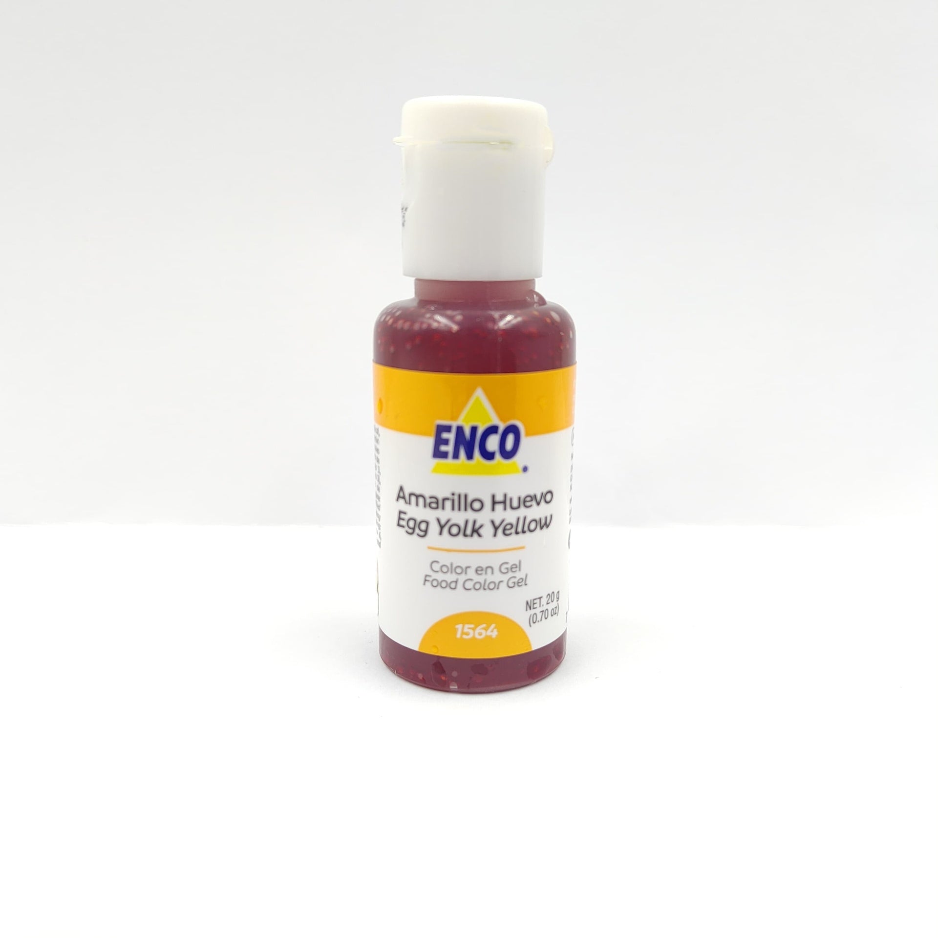 COLOR EN GEL AMARILLO HUEVO 20 GR ENCO