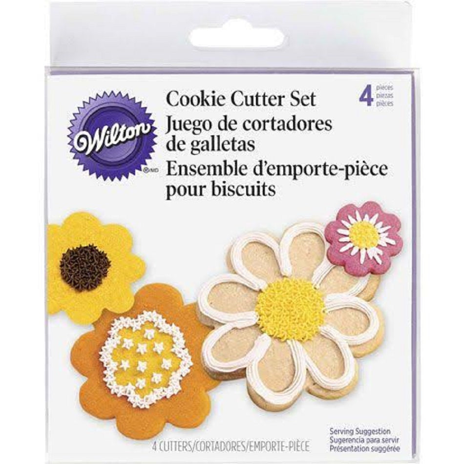 CORTADOR GALLETAS METALICO FLORES WILTON