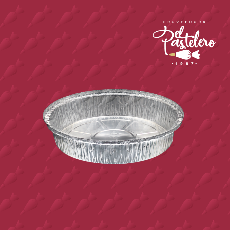 MOLDE DE ALUMINIO SARA LEE 9" CAJA 250 PZAS