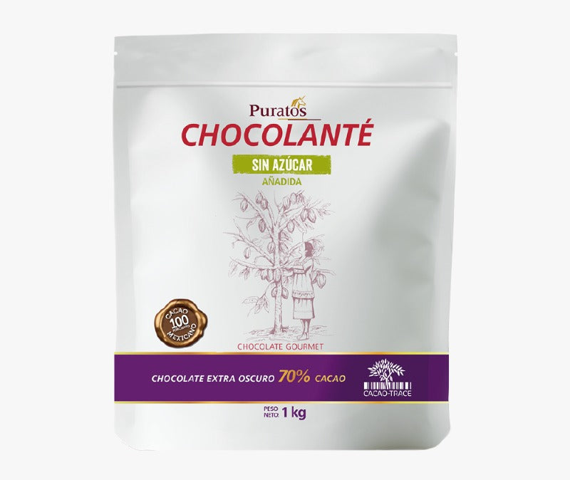 CHOCOLANTE AMARGO 70% CACAO SIN AZUCAR KG PURATOS